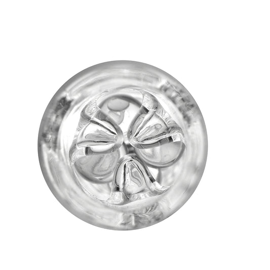 The 'Glacier' Glass Pearl Cooling Stem (70mm) for Arizer Solo 3 and Air Max