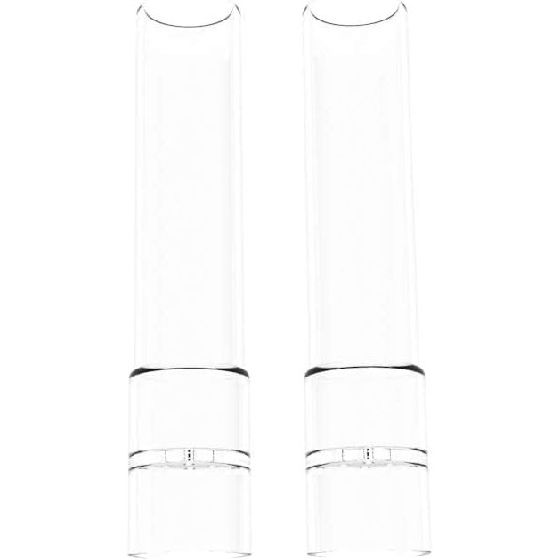 The Classic Short Glass Mouthpiece (70mm, Pack of 2) for Arizer Solo 3 and Air Max