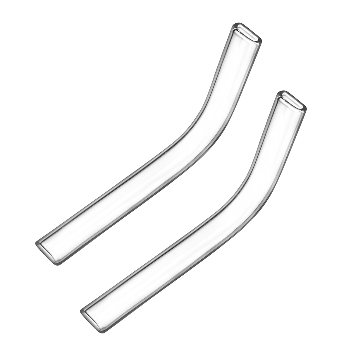 Embout buccal en verre incliné pour LimeLight Frolic, 110 mm