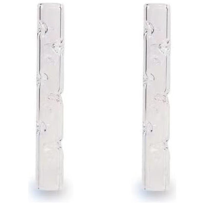 Embout buccal en verre transparent pour embout DynaVap, Accessoire Embout buccal de refroidissement, lot de 2