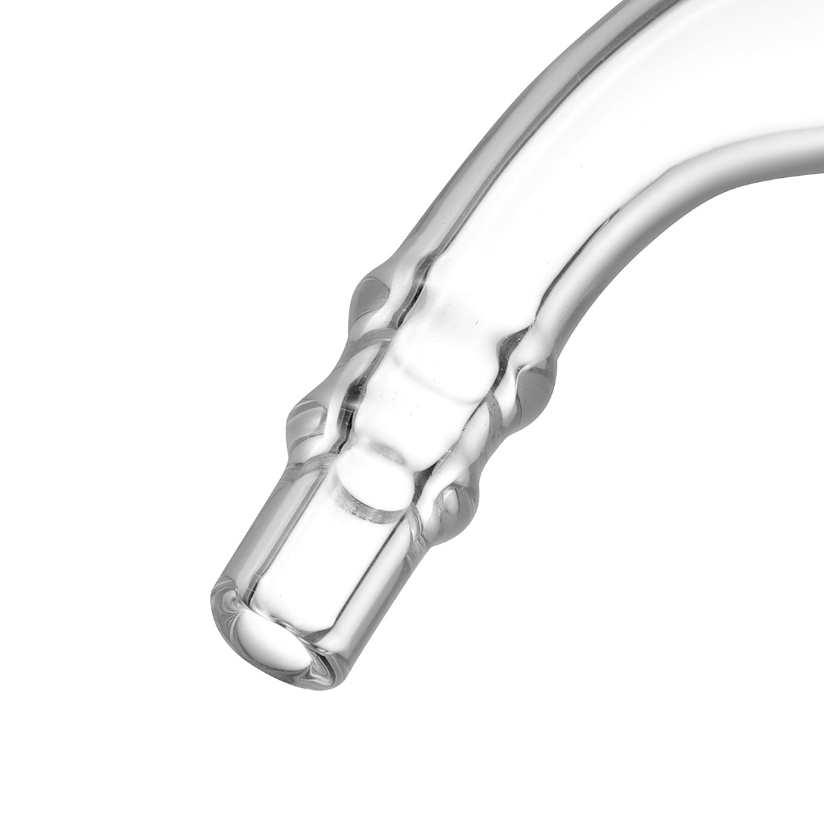 Comfort Curve Glass Elbow Adapter with Built-In Screen for Arizer XQ2