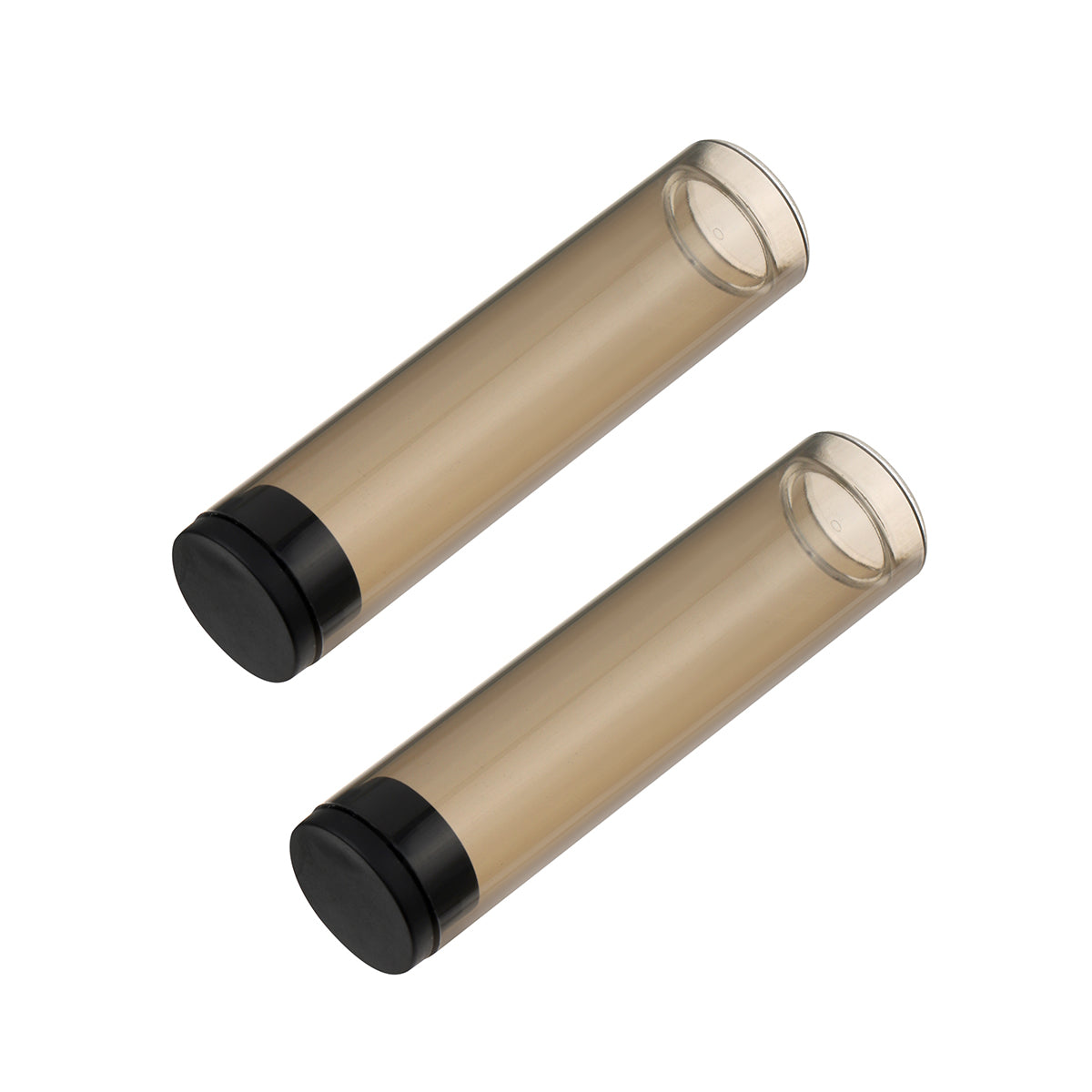 Custom Travel Tubes for Arizer Solo 3 V2.0 Glass Stems, Shaded Plastic, 70mm / 110mm Length, Pack of 2