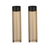 Tubes de voyage personnalisés pour Embouts buccaux en verre Arizer Solo 3 V2.0, plastique teinté, longueur de 70mm / 110mm, Lot de 2