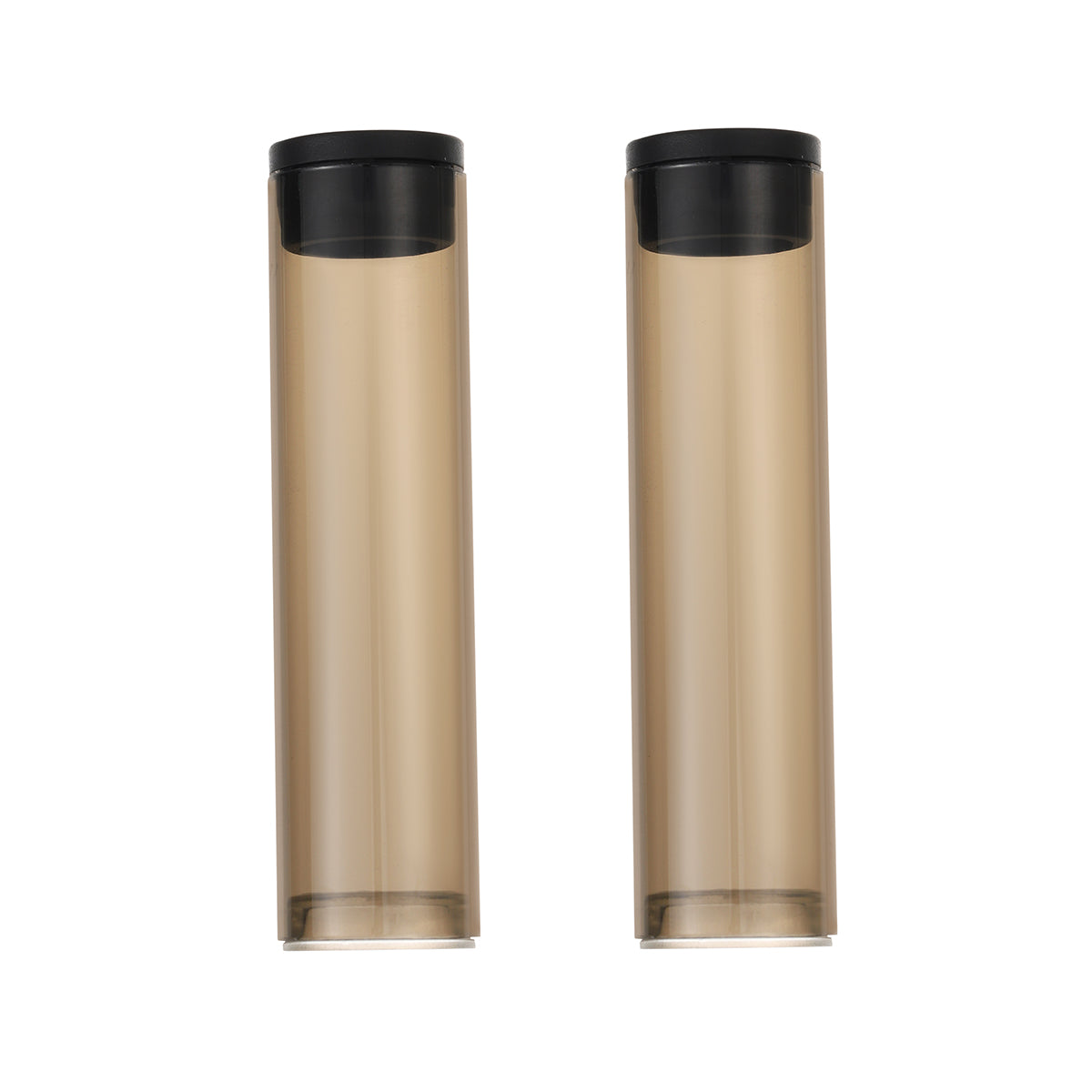 Custom Travel Tubes for Arizer Solo 3 V2.0 Glass Stems, Shaded Plastic, 70mm / 110mm Length, Pack of 2