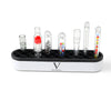 Organiseur de bureau pour Embouts buccaux en verre, tubes et Accessoires de vaporisateurs d’herbes sèches, intérieur flexible en silicone