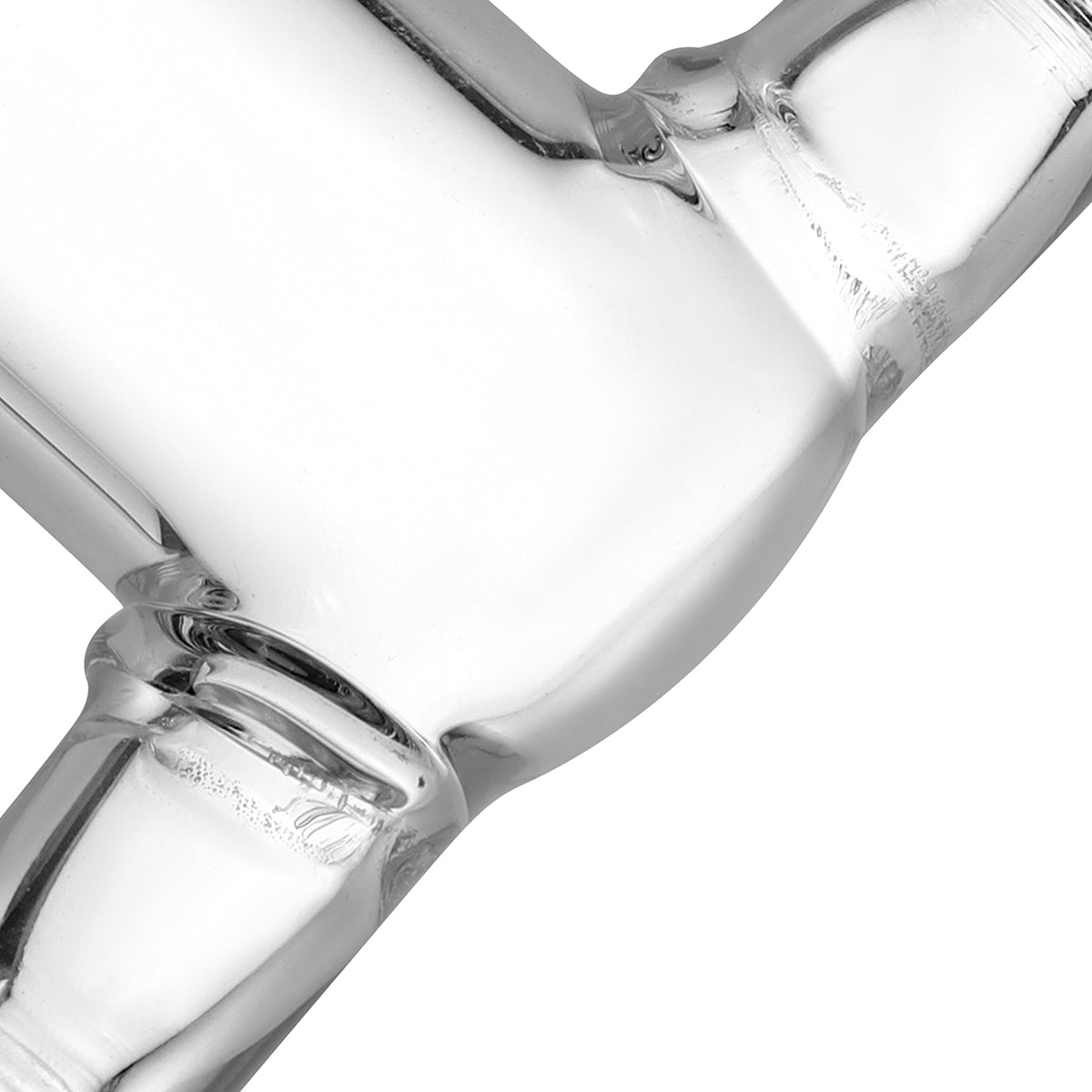 Dual-Whip Glass Elbow Adapter with Built In Glass Screen for Arizer XQ2 and Extreme Q, Pack of 2