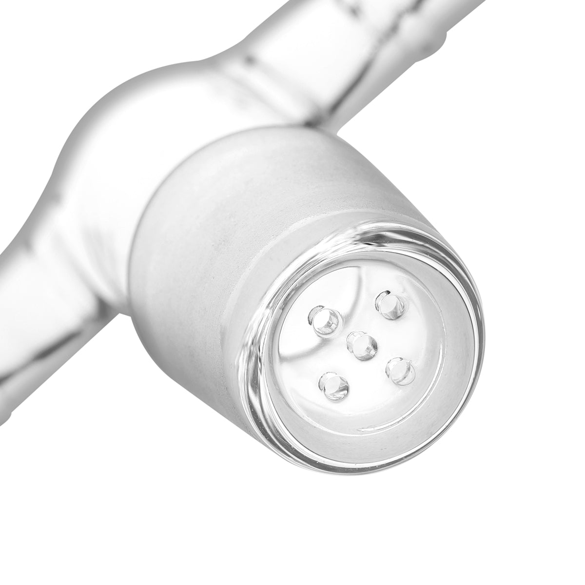 Dual-Whip Glass Elbow Adapter with Built In Glass Screen for Arizer XQ2 and Extreme Q, Pack of 2