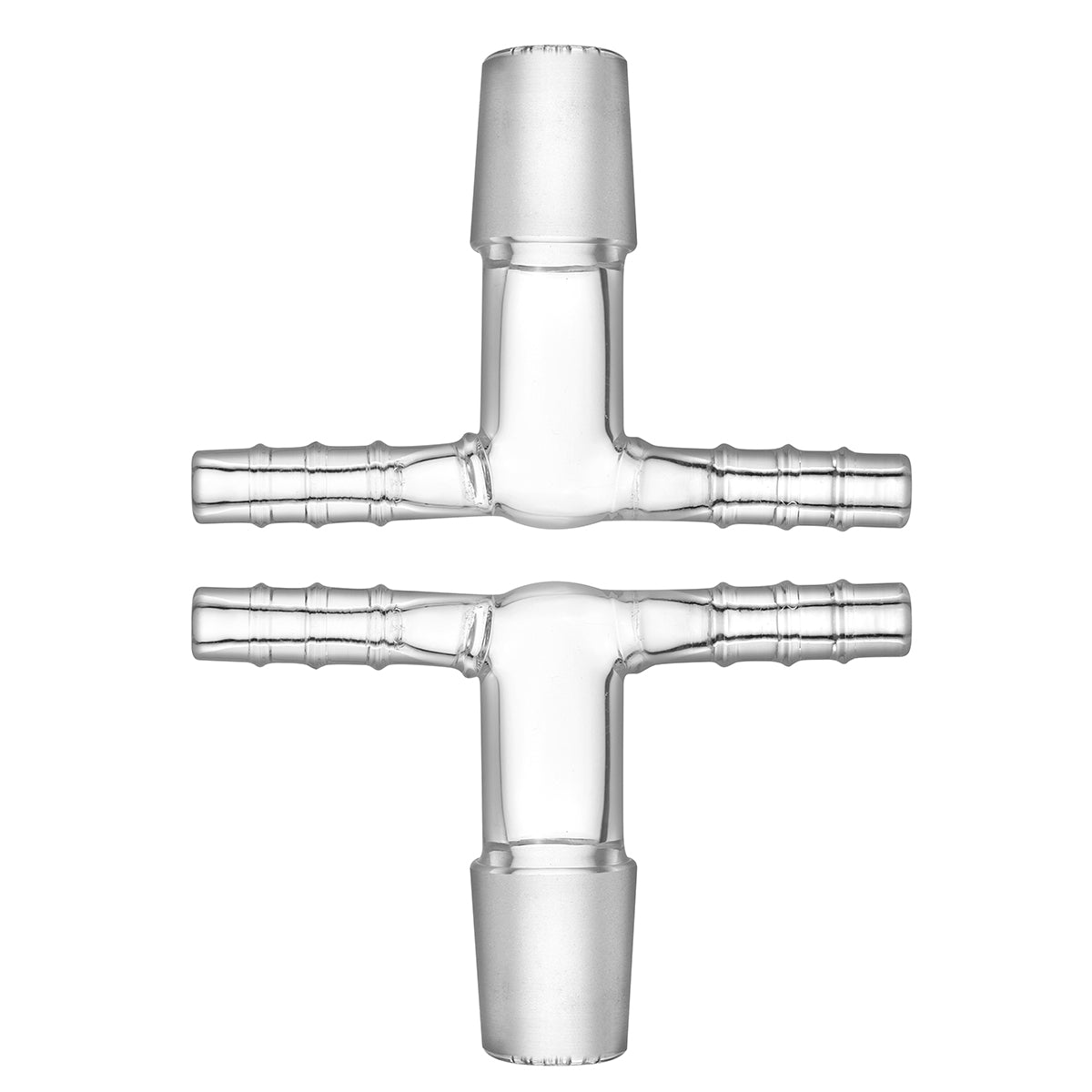 Dual-Whip Glass Elbow Adapter with Built In Glass Screen for Arizer XQ2 and Extreme Q, Pack of 2