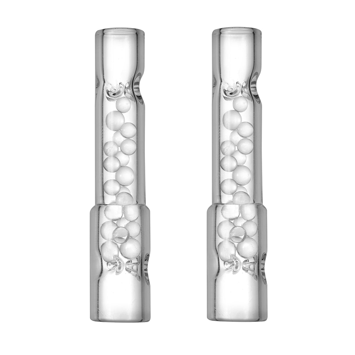 The 'Glacier' Glass Pearl Cooling Stem (70mm) for Arizer Solo 3 and Air Max