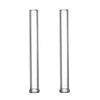 Embout buccal en verre droit long pour XMAX V3 Pro et XMAX V4 Pro, 110mm, Lot de 2