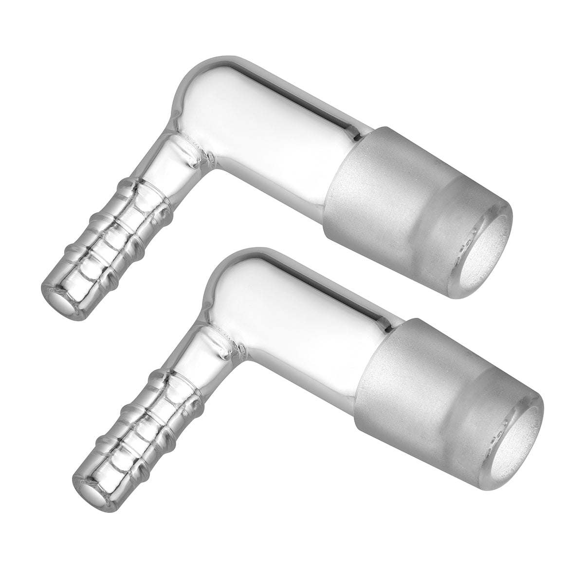 Microdose Glass Elbow Adapter with In-Set Built-In Screen for Arizer XQ2 and Extreme Q, Pack of 2