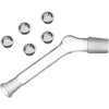 Adaptateur en verre Mini pour flexible d'aspiration pour Arizer XQ2 et Extreme Q