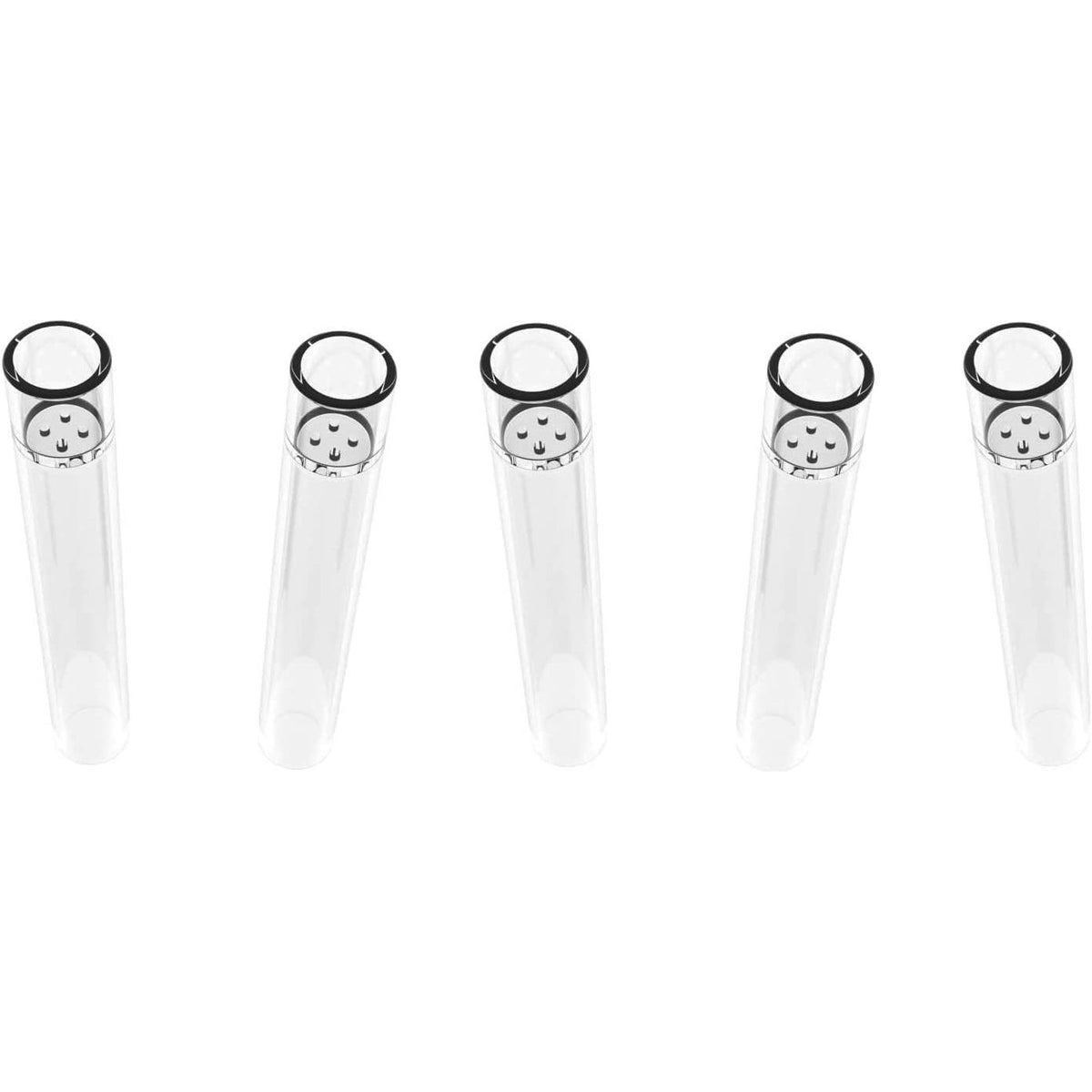 Embout buccal court en verre classique (70 mm, Lot de 5) pour Arizer ArGo SRT