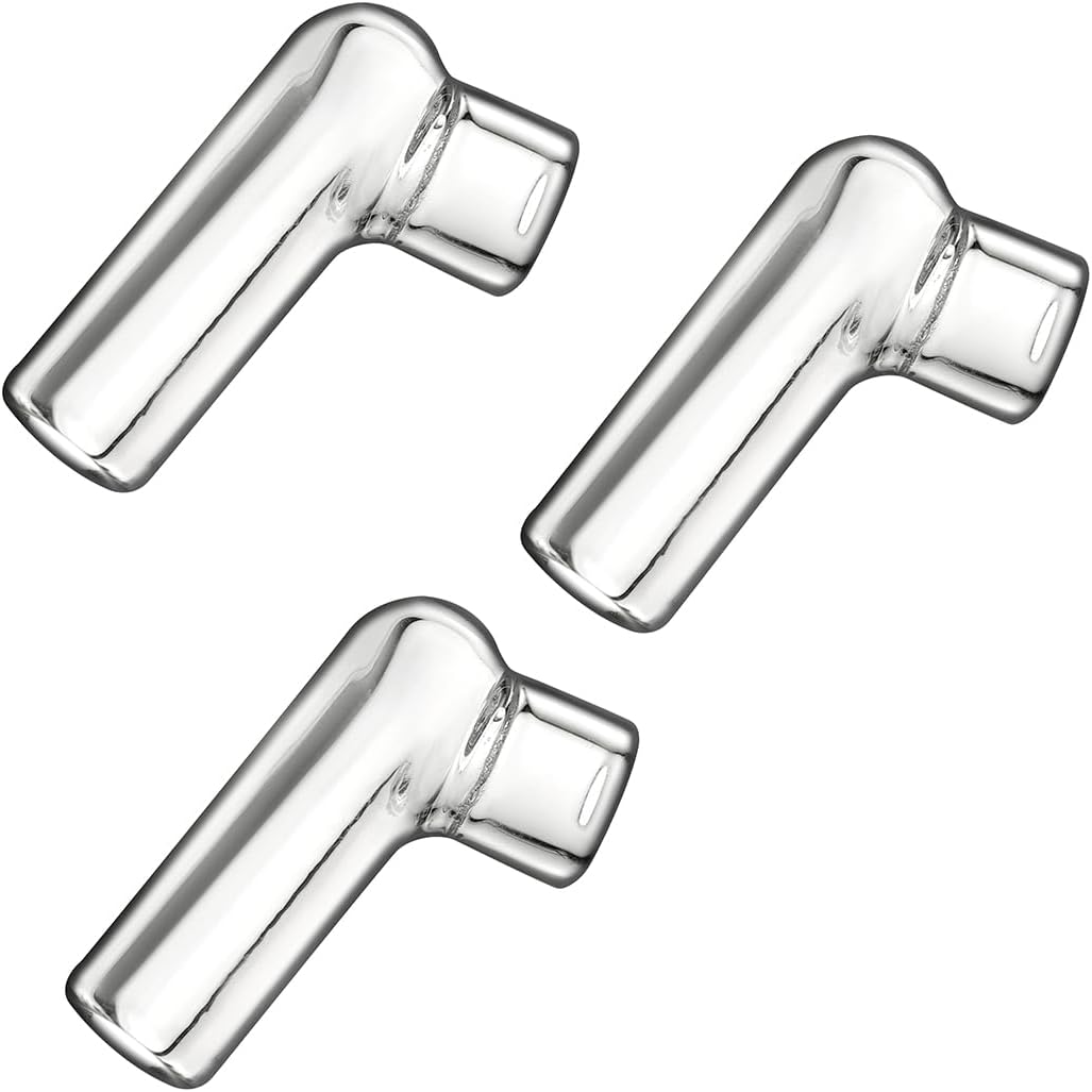 The Classic Short Glass Mouthpiece (Pack of 3) for Venty Vaporizer