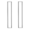 Embout buccal court en verre pour LimeLight Frolic, 70mm