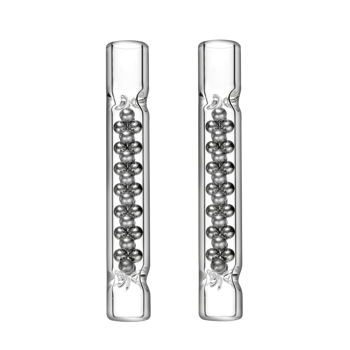 Embout buccal de refroidissement fin pour POTV LOBO et POTV ONE - Accessoire en métal avec billes de refroidissement en acier inoxydable, Lot de 2