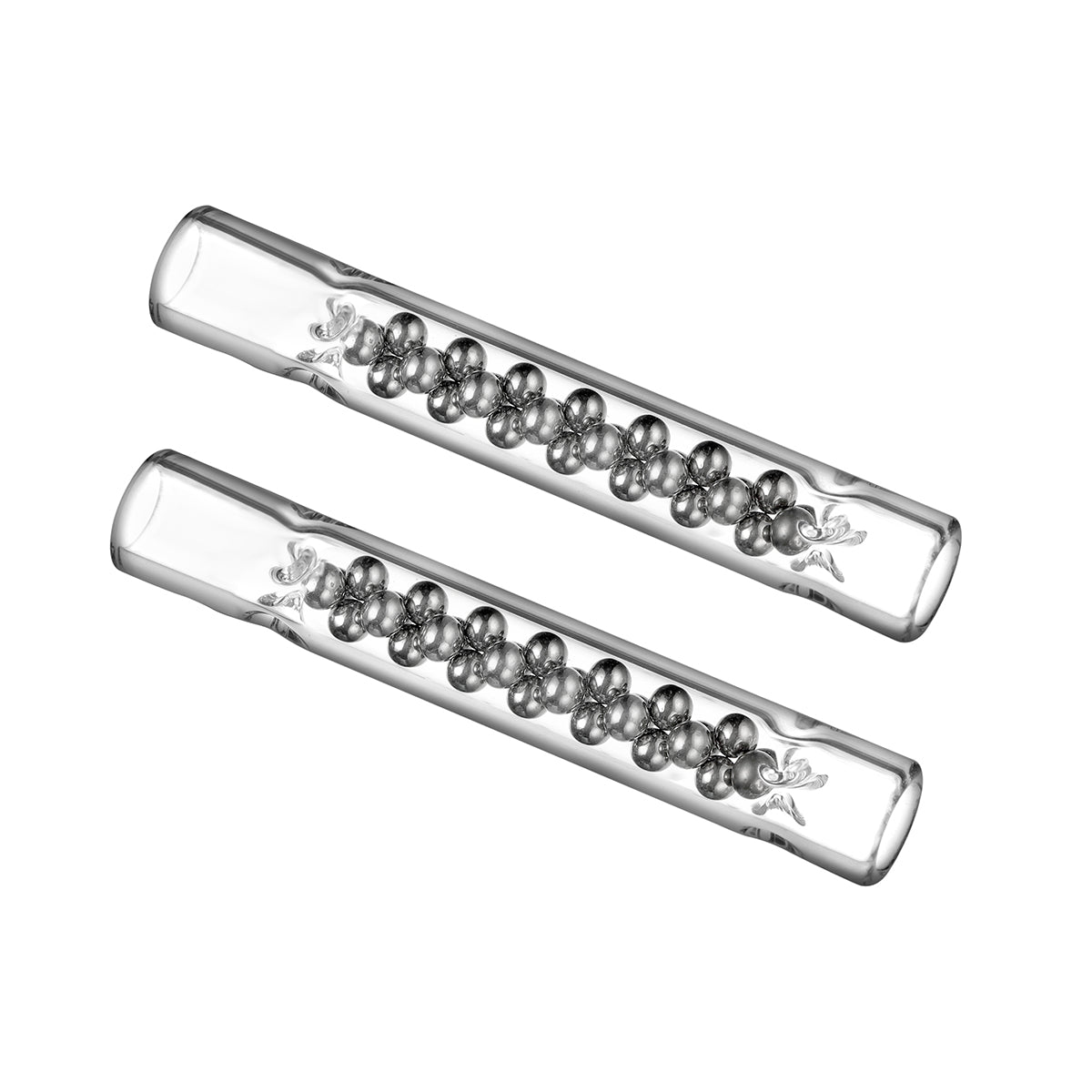 Embout buccal de refroidissement fin pour POTV LOBO et POTV ONE - Accessoire en métal avec billes de refroidissement en acier inoxydable, Lot de 2