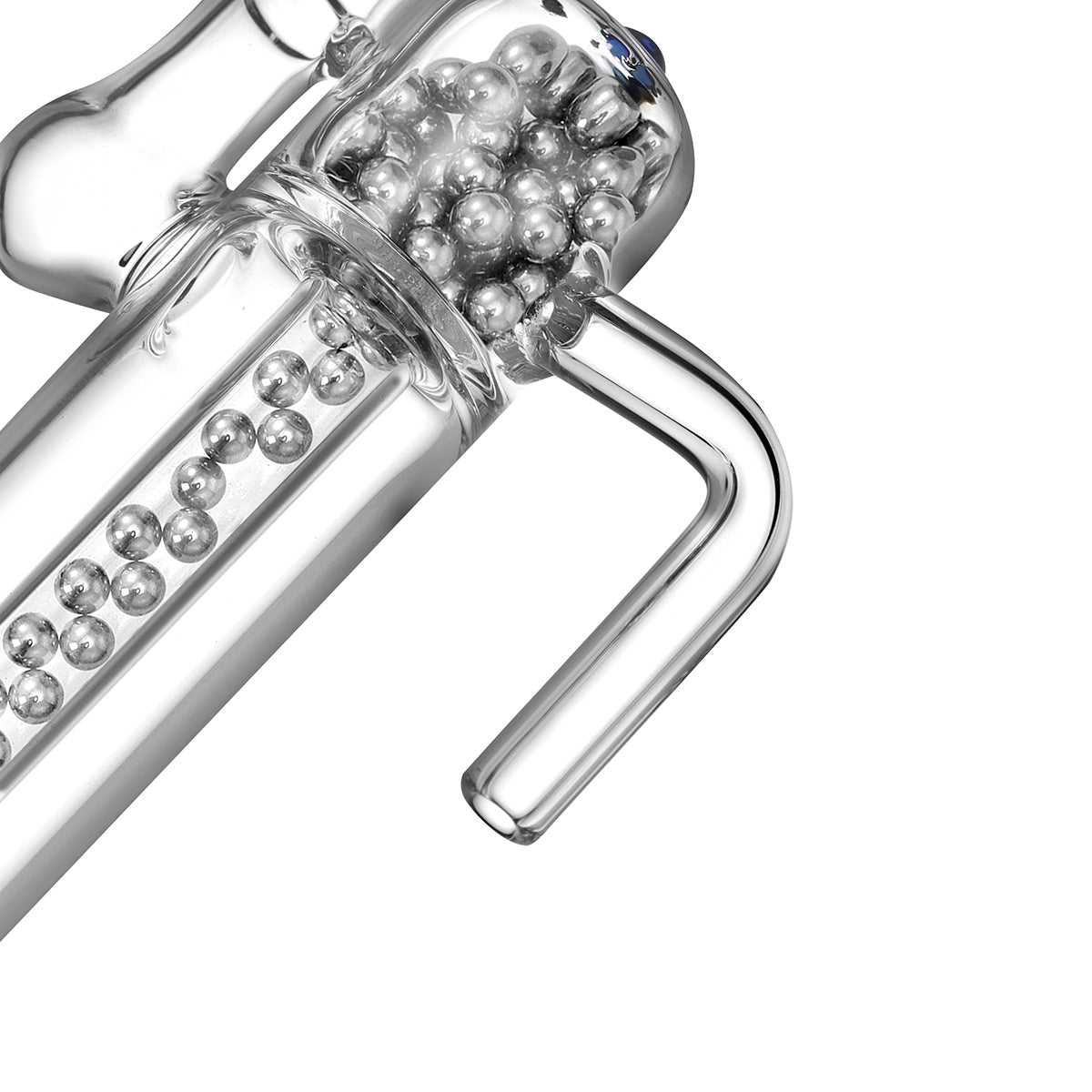 The 'Steel Stream' XL Bubbler (Dual Cooling) for Venty Vaporizer