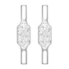 Corps à billes de refroidissement pour Dynavap, Corps d’embout buccal en verre à grandes billes pour embouts Dynavap, Lot de 2