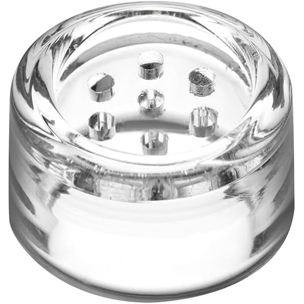 Capsule de dosage en verre (sans couvercle) – gros plan d'une seule capsule, pour TinyMight 2 et TinyMight 1